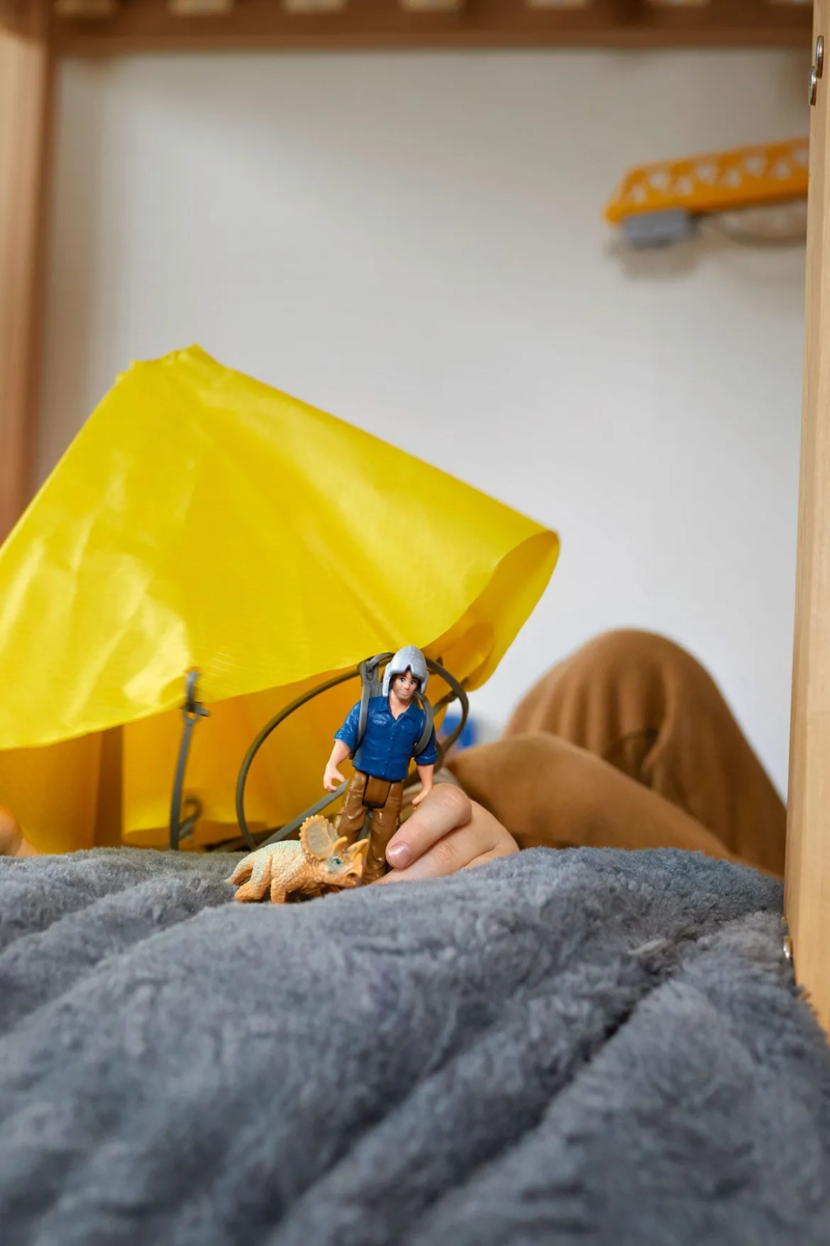Dino Fallschirmrettung