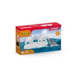 Eisbären-Rutschpartie