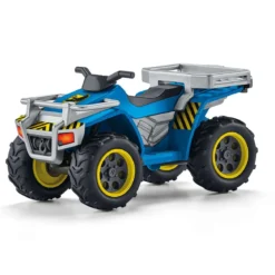 Flucht auf Quad vor Velociraptor