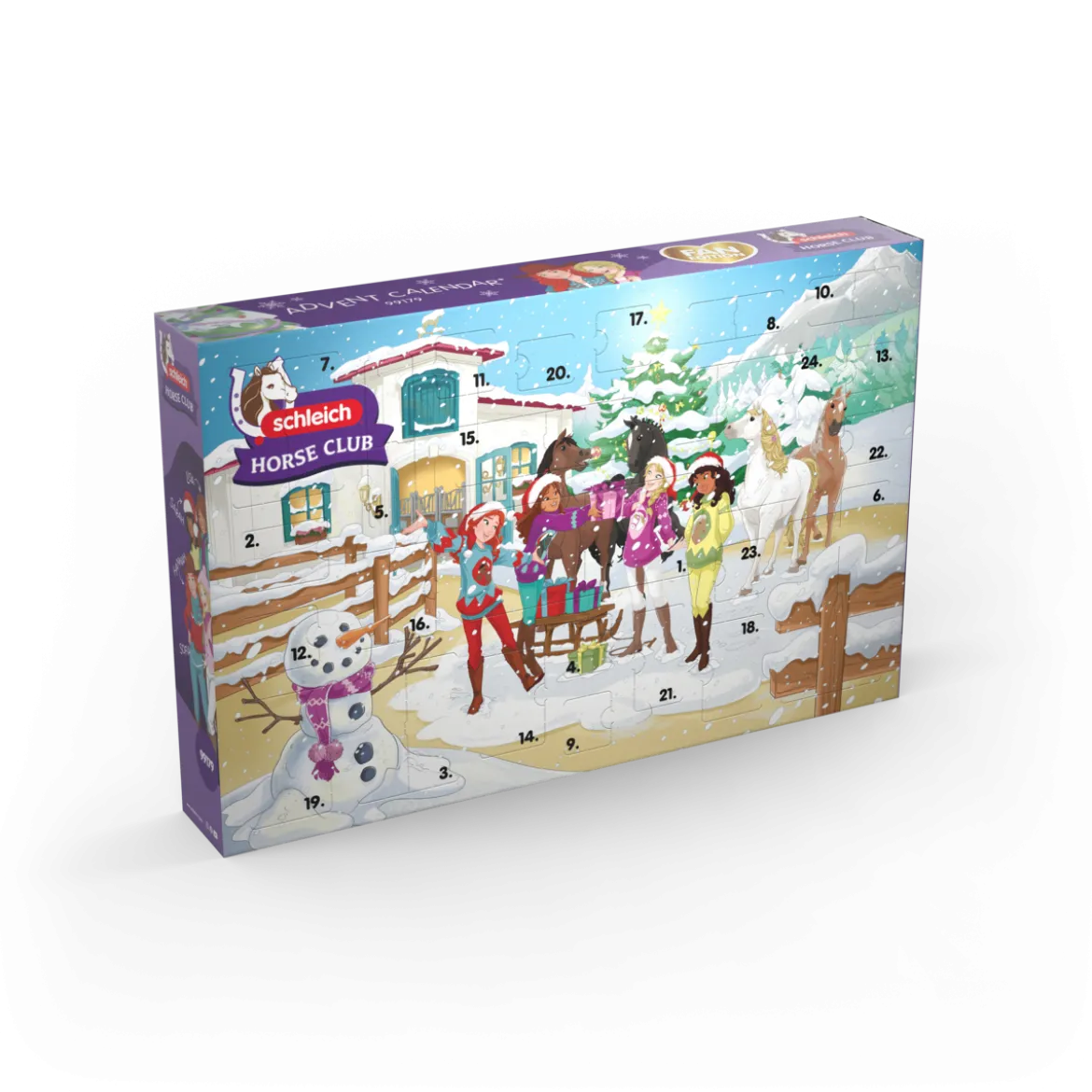 Großer Adventskalender HORSE CLUB - Weihnachtliche Schlittenfahrt