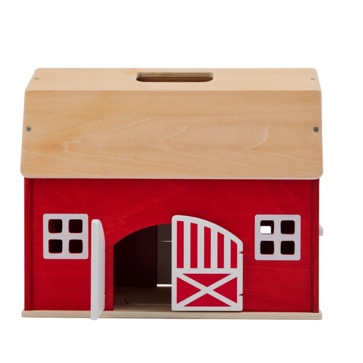 Großer Bauernhof aus Holz