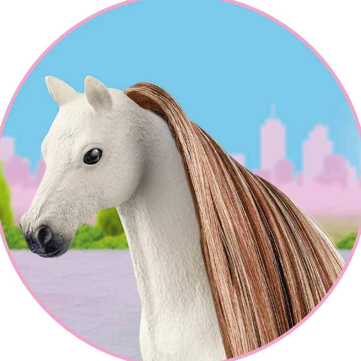 Haare Beauty Horses Brown-Gold