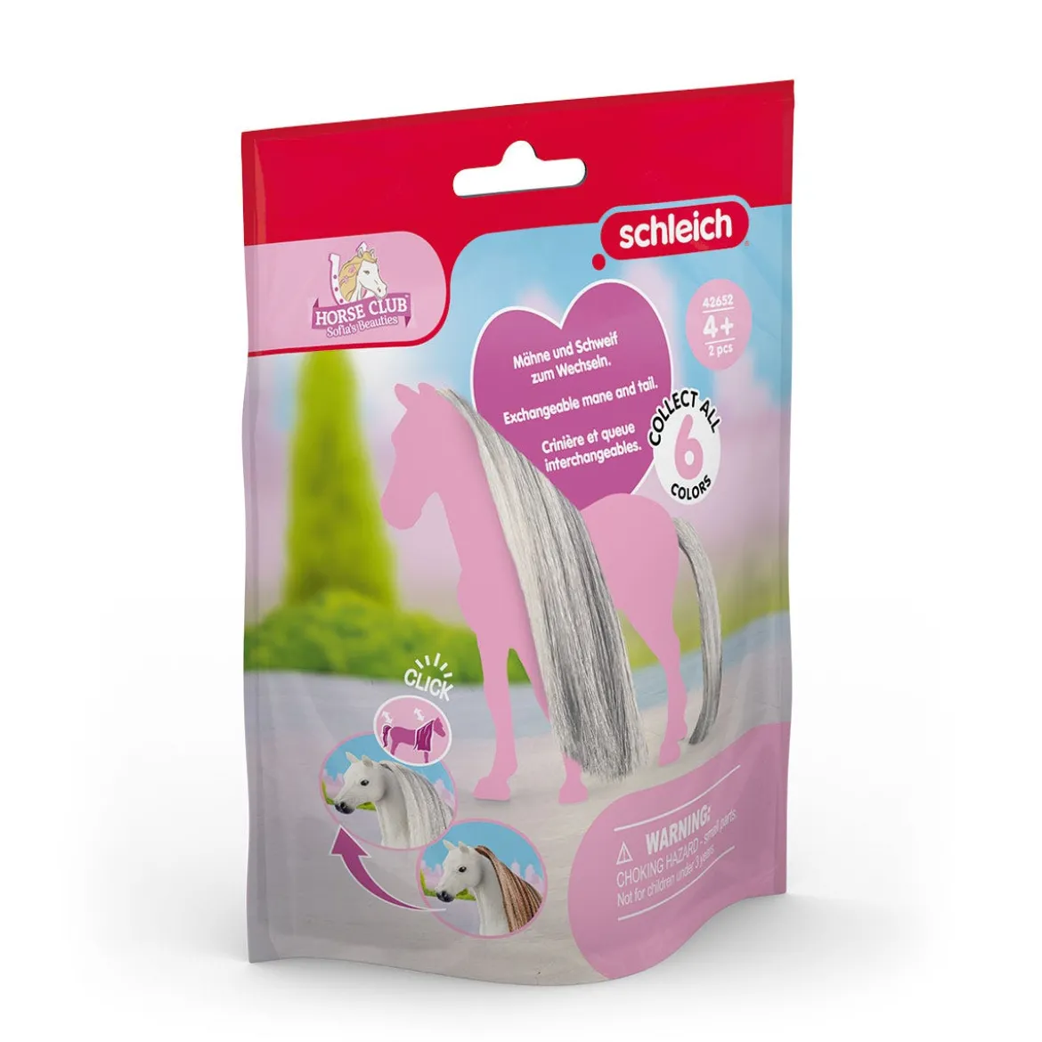 Haare Beauty Horses Grey