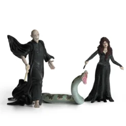 Voldemort mit Nagini & Bellatrix Lestrange