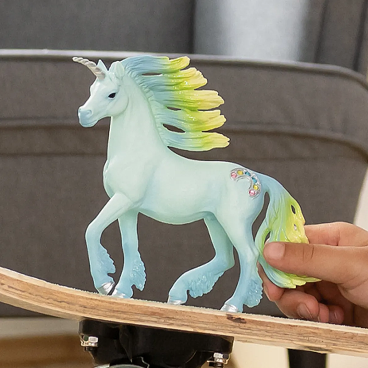Zuckerwatte Einhorn Hengst